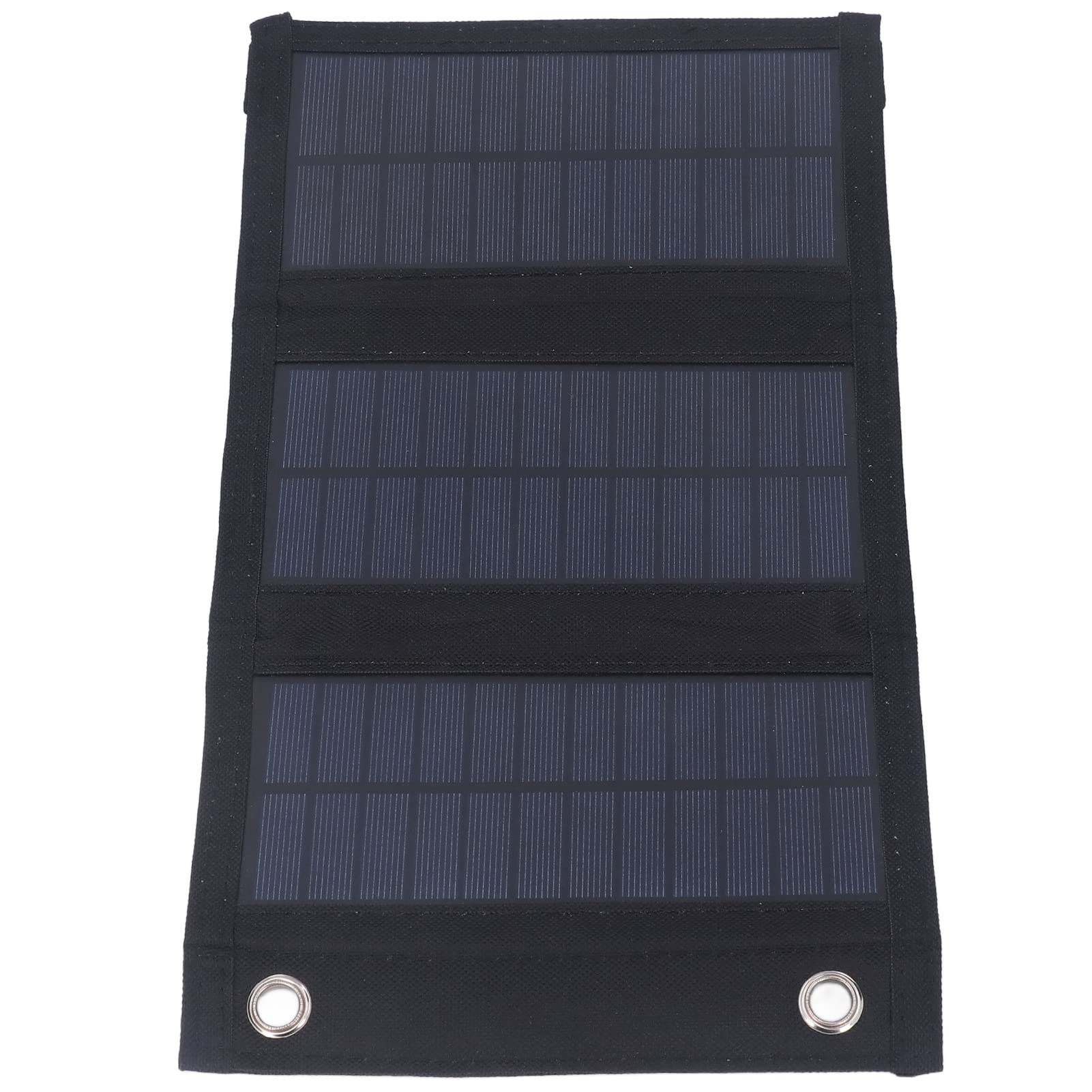 Foldable Solar Charging Panel, 8W Foldable Solar Panel Charger with USB Output Interface Monocrystalline Silicon Solar Panel, Flood & Security Lights