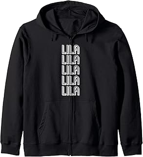 Lila Sudadera con Capucha