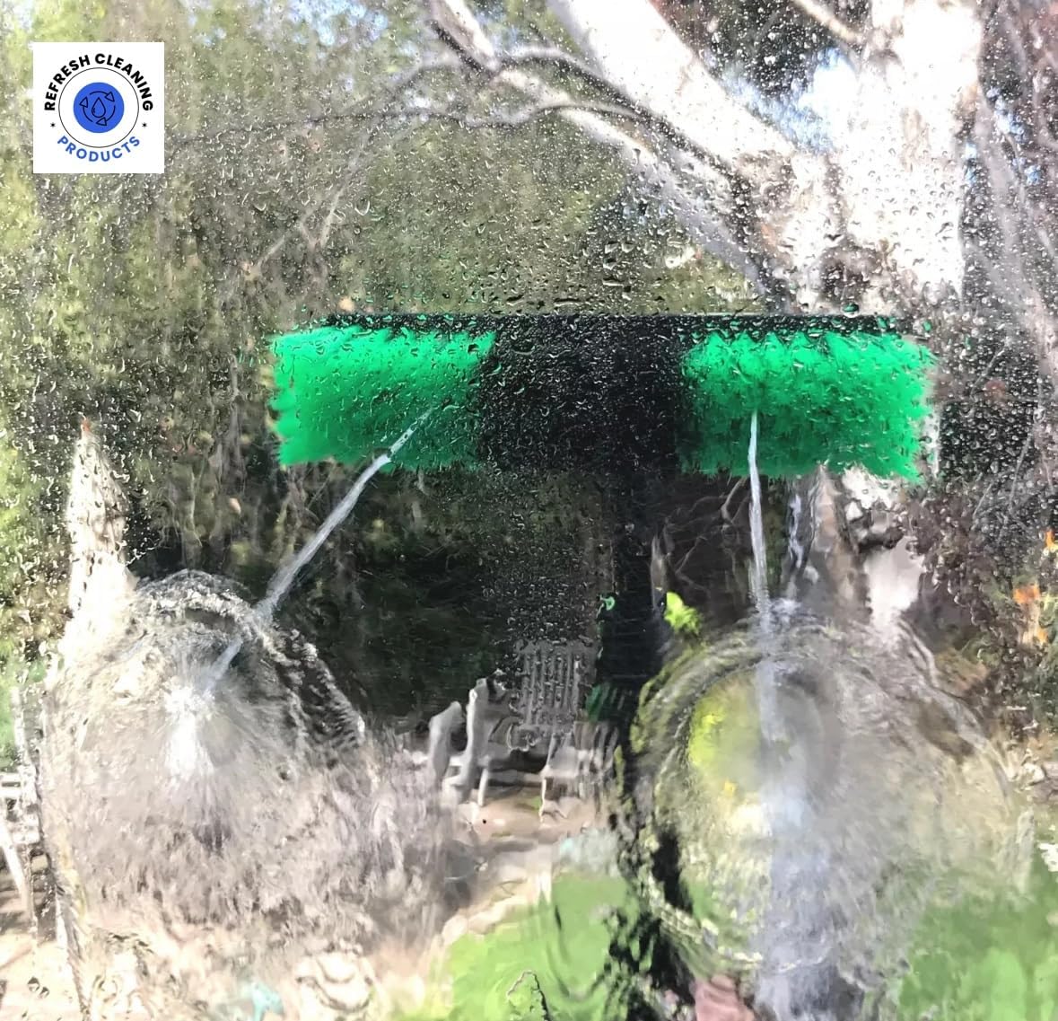 30 Ft Water Fed Window Cleaning Pole & Solar Panel Cleaning Brush, Window Cleaning Brush. RCP PureFlow. Solar Panel Cleaning Kit.