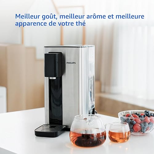 Philips 3000 Series Distributeur d’eau Chaude avec Filtration Taste+, Eau Chaude Filtrée en Quelques Secondes, Réduit le Chlore et le Calcaire, Aucune Installation Nécessaire - 5