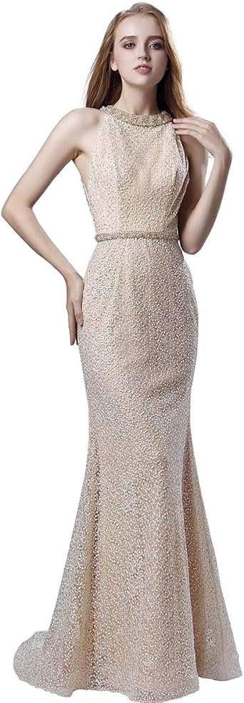 amazon champagne dresses