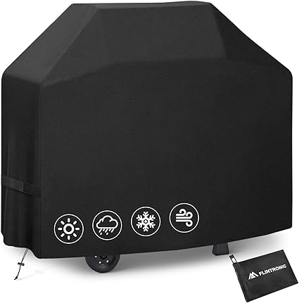 Copertura Per Barbecue Impermeabile - Resistente UV, Con Coulisse, 147x61x117 Cm