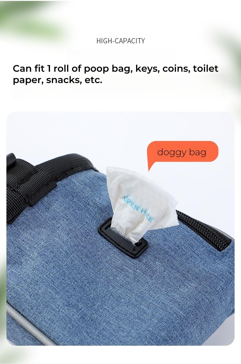 Yutry&lyin Dog Treat Bag (blue) - Image 3