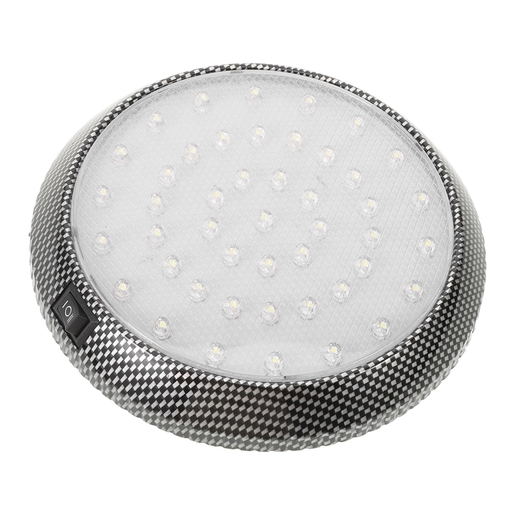 BRIGHTFUFU LED Dome Light with User Friendly Switch High Brightness Interior Lighting for Rvs Trucks Low Power Consumption LED Panel Lights for Reliable Illumination