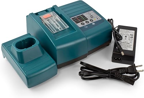 ExpertPower Charger for Makita 7.2V to 18V 1-Hour NiCd NiMh Li-ion Power Tool Batteries of Makita DC18RC DC18RA