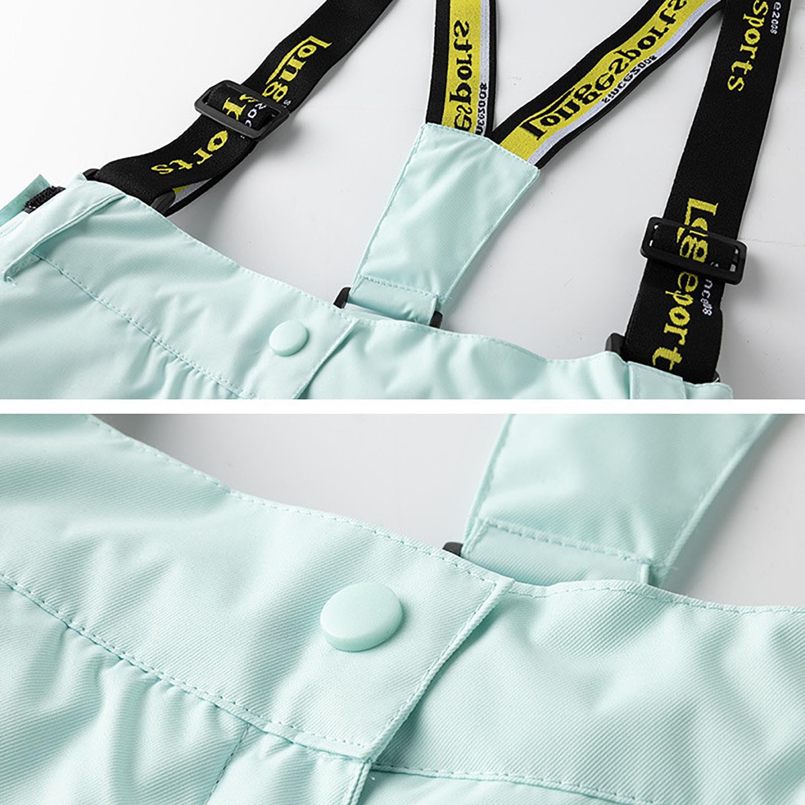 Generisch Traje de esquí infantil de forro polar, chaqueta y pantalón, equipo de invierno para niñas, deportes de nieve, actividades