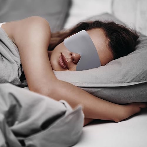 Miniatura 2 de FRESHME 3 piezas de antifaz para dormir sobre la oreja, fina y ligera, antifaz con cintas elásticas para las orejas, para hombres, mujeres, parejas,