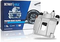 Vista 210 de Detroit Axle - Pinza de freno delantera derecha con soporte de repuesto para Chevrolet Equinox Captiva Sport Pontiac Torrent Saturn Vue Suzuki XL-7