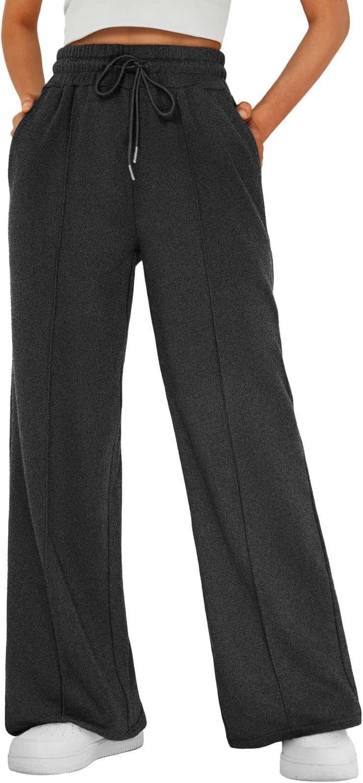 AUTOMET Womens Wide Leg Sweatpants Baggy Lounge Travel Pants Fall Fashion Outfits 2025 Winter Clothes Joggers