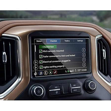 Amazon.com: Screen Protector for 2014-2021 Silverado 1500 Radio Screen ...