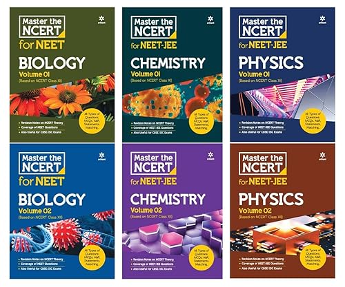 Master The NCERT ( Physics + Chemistry + Biology ) For Cbse Class- 11 &amp; 12 &amp; Neet Objective Types &amp; MCQ's (6-BOOK SET) 2024