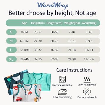 Baby Sleep Sack 6-12 Months 100% Cotton 0.5 Tog Baby Wearable Blanket for Infant, 3 Pack Breathable Soft Lightweight Sleep Sacks with 2-Way Zipper