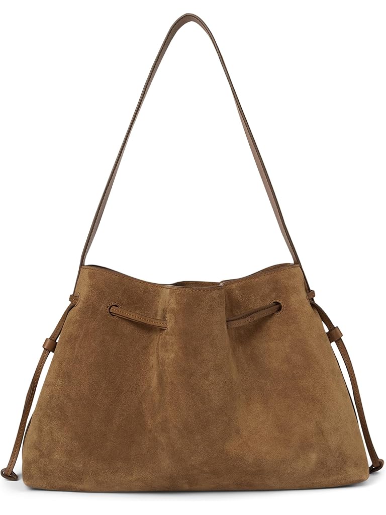 Brown Madewell Suede Drawstring Shoulder