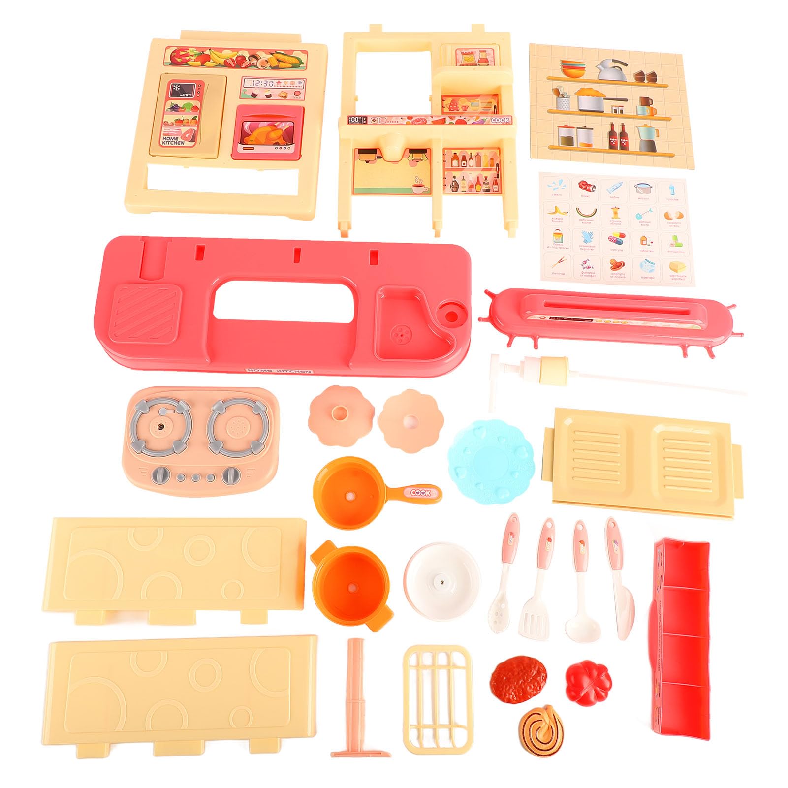 Juego de cocina para niños de 3 a 8 años