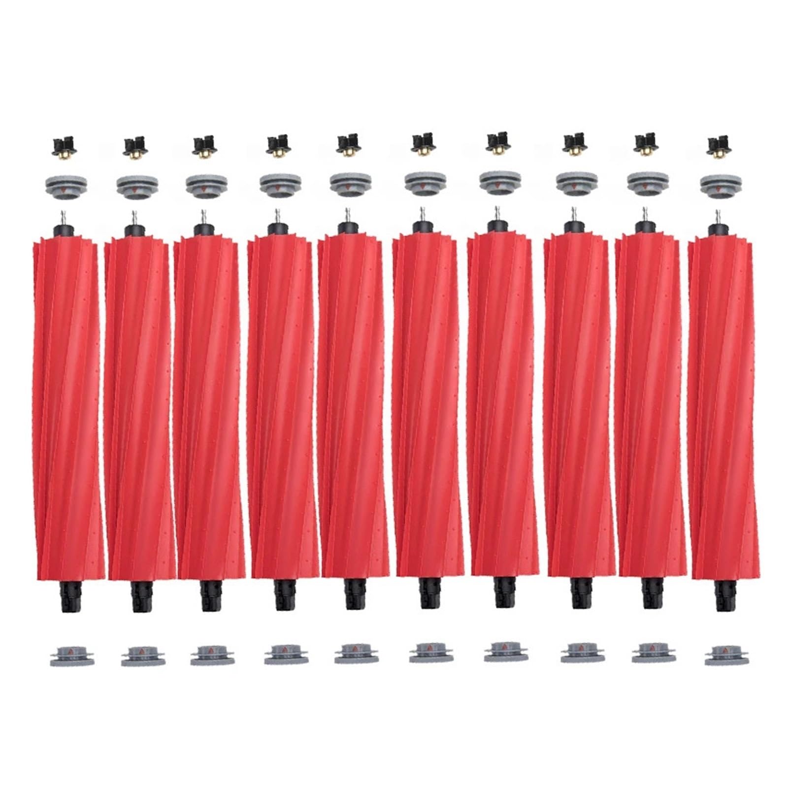ZJMBGDSF Brushes Roller，Compatible For Roborock，S7 T7 S70 S75 Robot Accessories Replacement Detachable Brushes Roller Vacuum Cleaner Parts(10pcs)