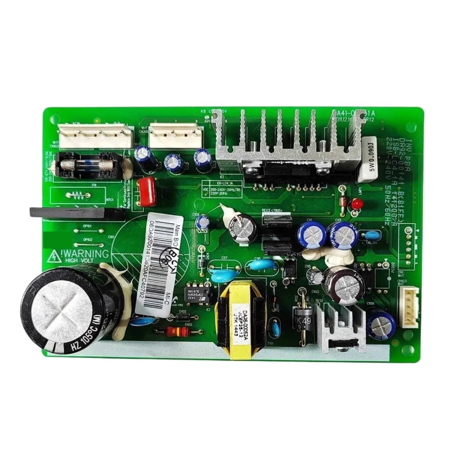 Refrigerator Inverter Board , Compatible With Samsung DA41-00751A