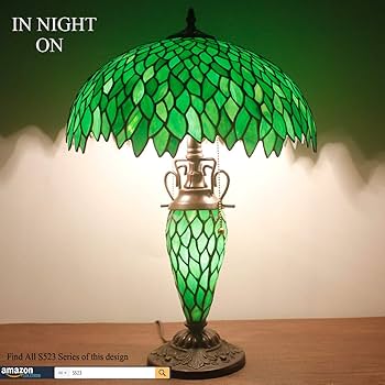 その他 Tiffany Style: 170 Years of Design Tiffany Lamp Stained Glass Style Bedside Table Lamp W16H24