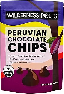 Wilderness Poets, Organic Coconut-Sweetened Chocolate Chips - 3 Simple I...
