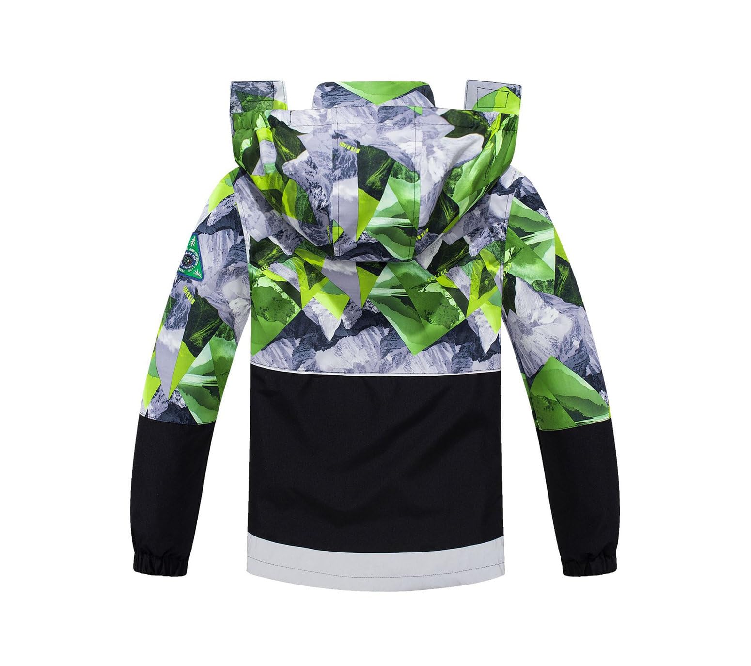 Softshell Giacca Ragazzi da Trekking da Viaggi da Sci Ragazzo Giacca a Vento Foderato in Pile Bambino Primavera Autunno Invernale Mimetico Cappotto Impermeabile Giacca