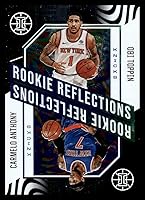Vista 1 de 2020-21 Panini Illusions Rookie Reflections #11 Carmelo Anthony/Obi Toppin NM-MT New York Knicks Basketball Trading Card