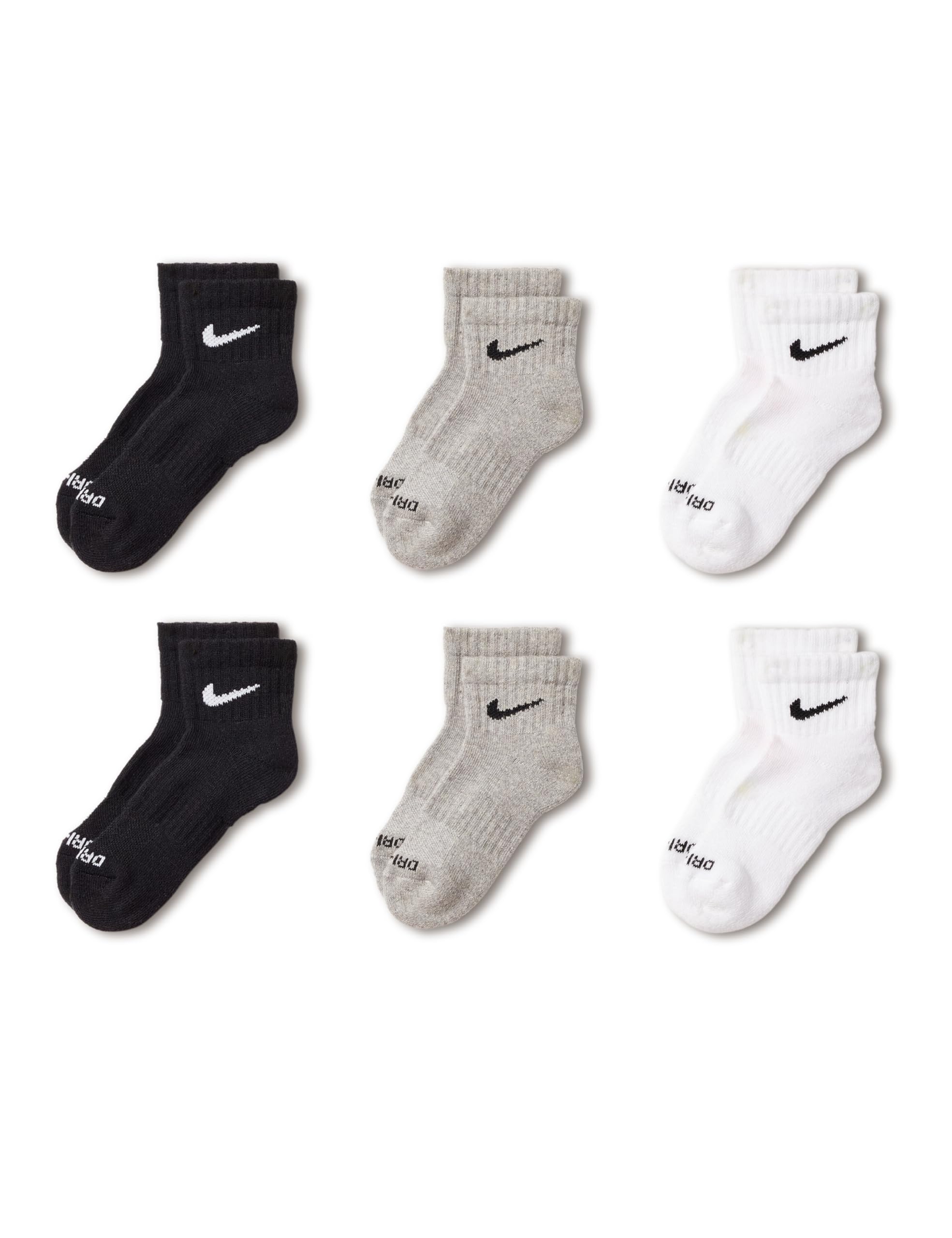 Nike Kids' 6-Pack Performance Socks
