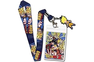 Dragon Ball Z Super Saiyan Goku Lanyard: Show Your Love for the Saiyan Warrior