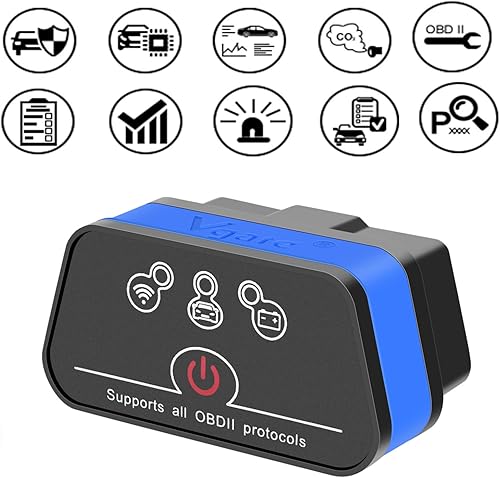 Miniatura 4 de Vgate iCar2 OBD2 Escáner Herramientas de escaneo Interfaz Adaptador Wi-Fi, luz de control del motor, herramienta de diagnóstico de coche para iOS y