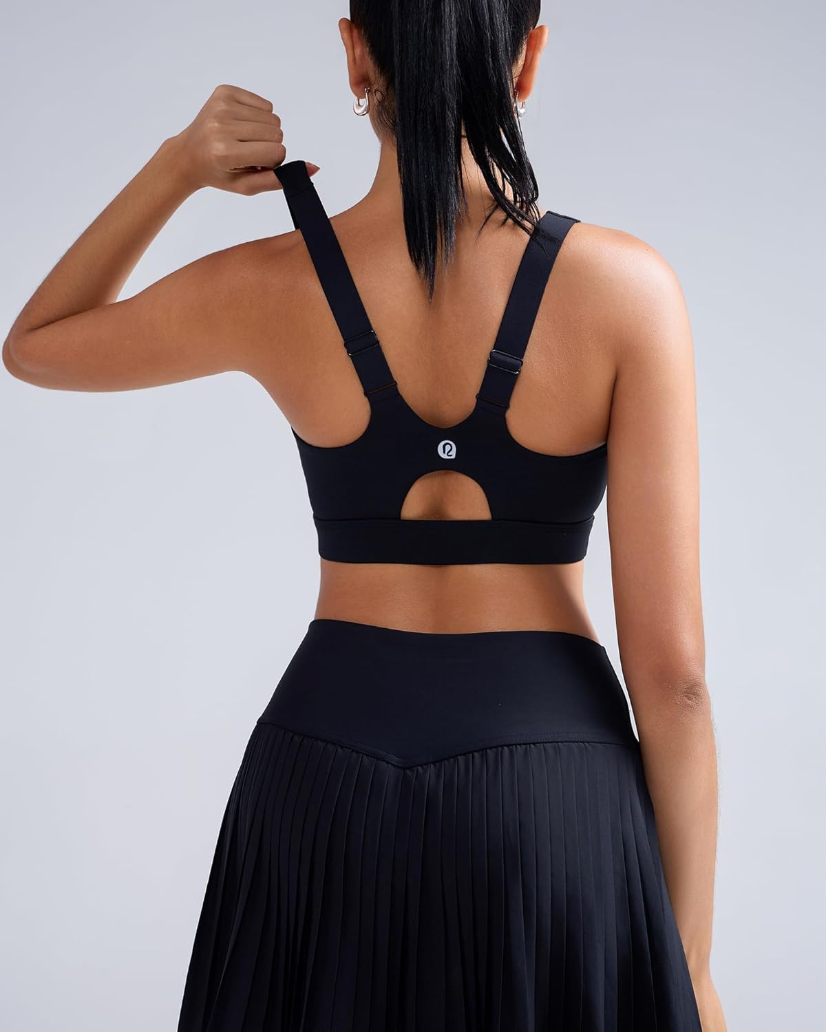 RUNNING GIRL Sports Bras for Women High Support,Adjustable Racerback Molded Cup Sports Bra Yoga Athletic Workout Bra - Image 7