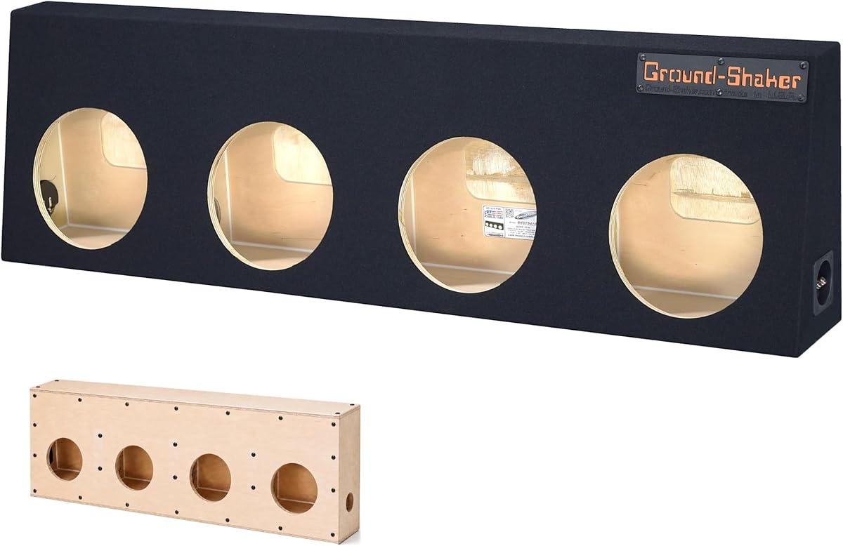 Quad 10 Sealed Slim Mount Sub Box