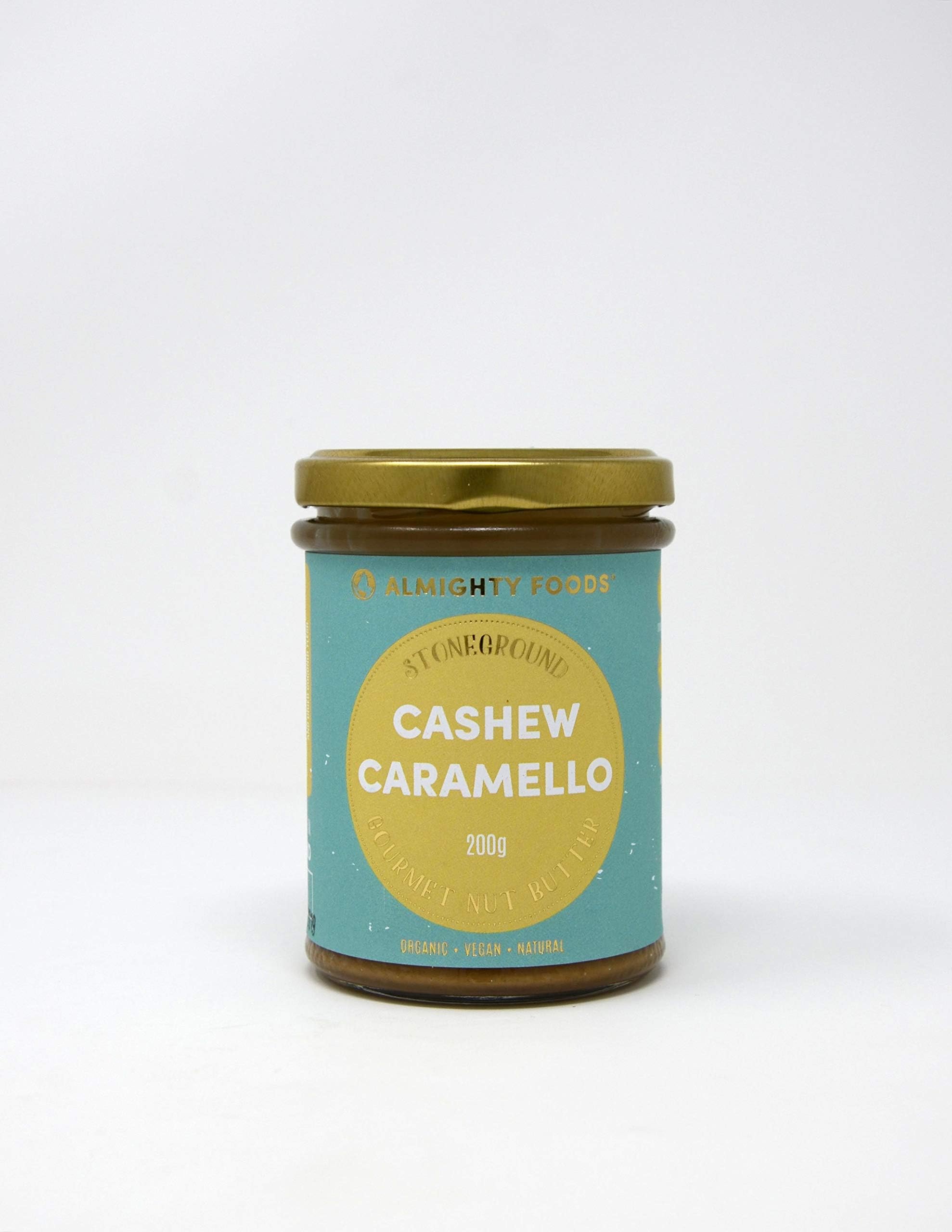 Almighty Foods Cashew Caramello Gourmet Nut Butter 200g