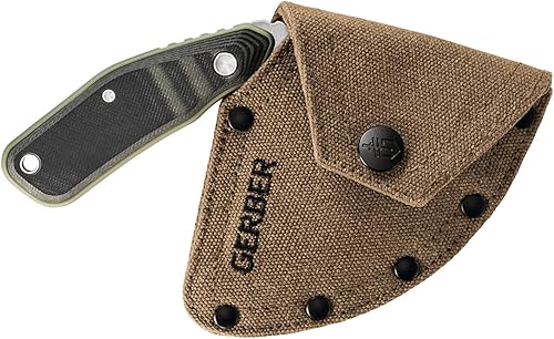 Miniatura 3 de Gerber Gear Downwind Ulu - Cuchillo Ulu con funda para equipo de caza, color negro