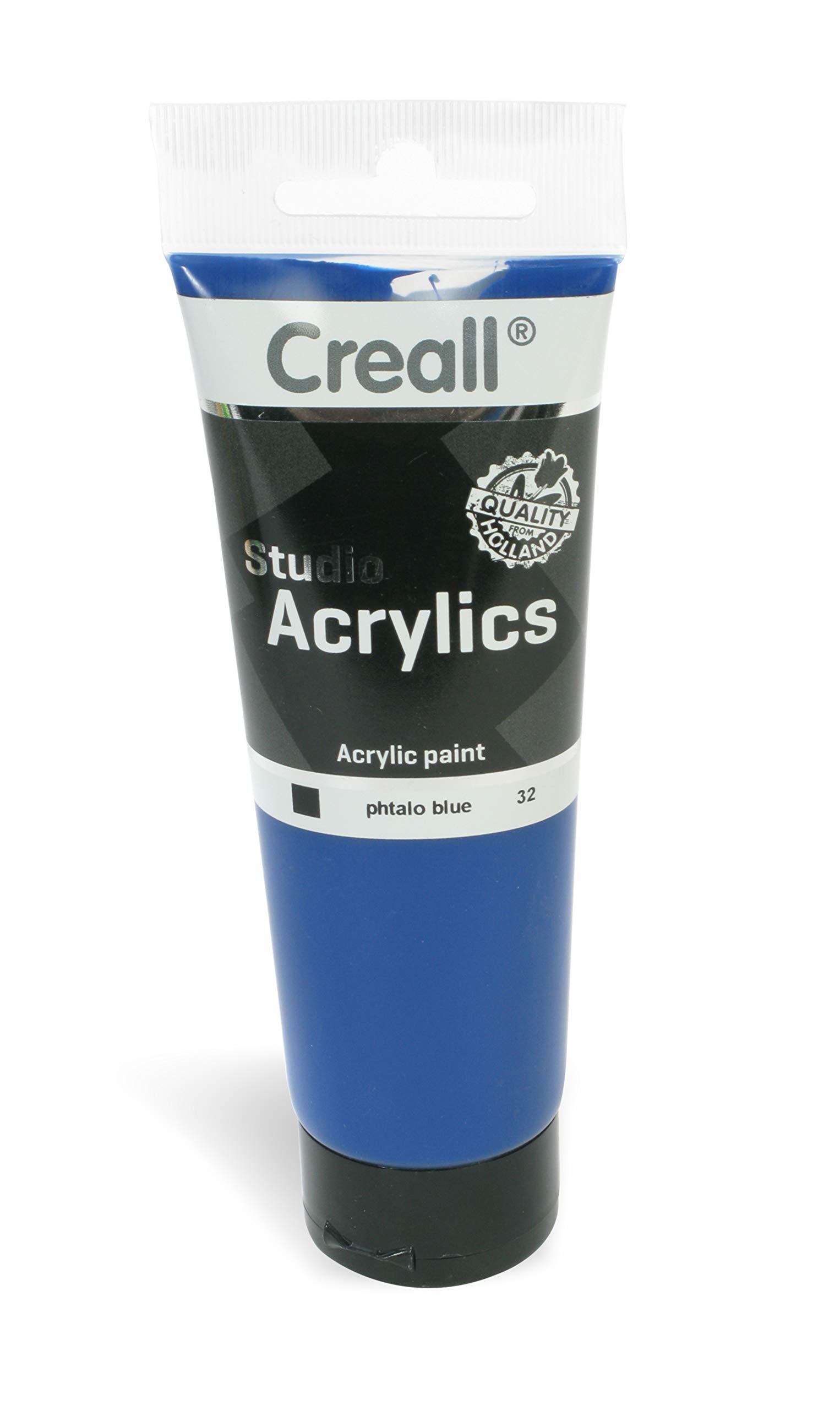 American Educational ProductsAmerican Educational Products Creall A-33732 Studio Acrylics 120 ml Acrylic Paint Tube 32 Phthalo, Blue