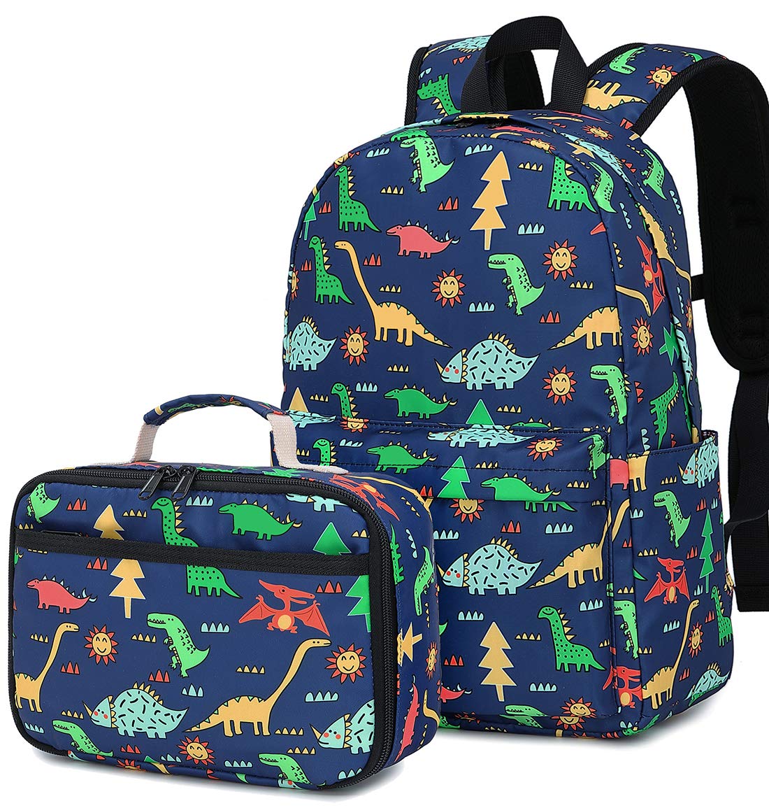 BLUBOON Preschool Backpack Kids Kindergarten Backpack With Lunch Box