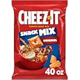 Cheez-It Snack Mix, Lunch Snacks, Office and Kids Snacks, Classic, 40oz Bag (1 Bag)