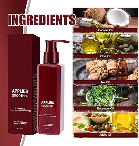 Miniatura 4 de A Touch of Magic Acondicionador para el cuidado del cabello, acondicionador sin enjuague para alisar el cabello, acondicionador nutritivo para el