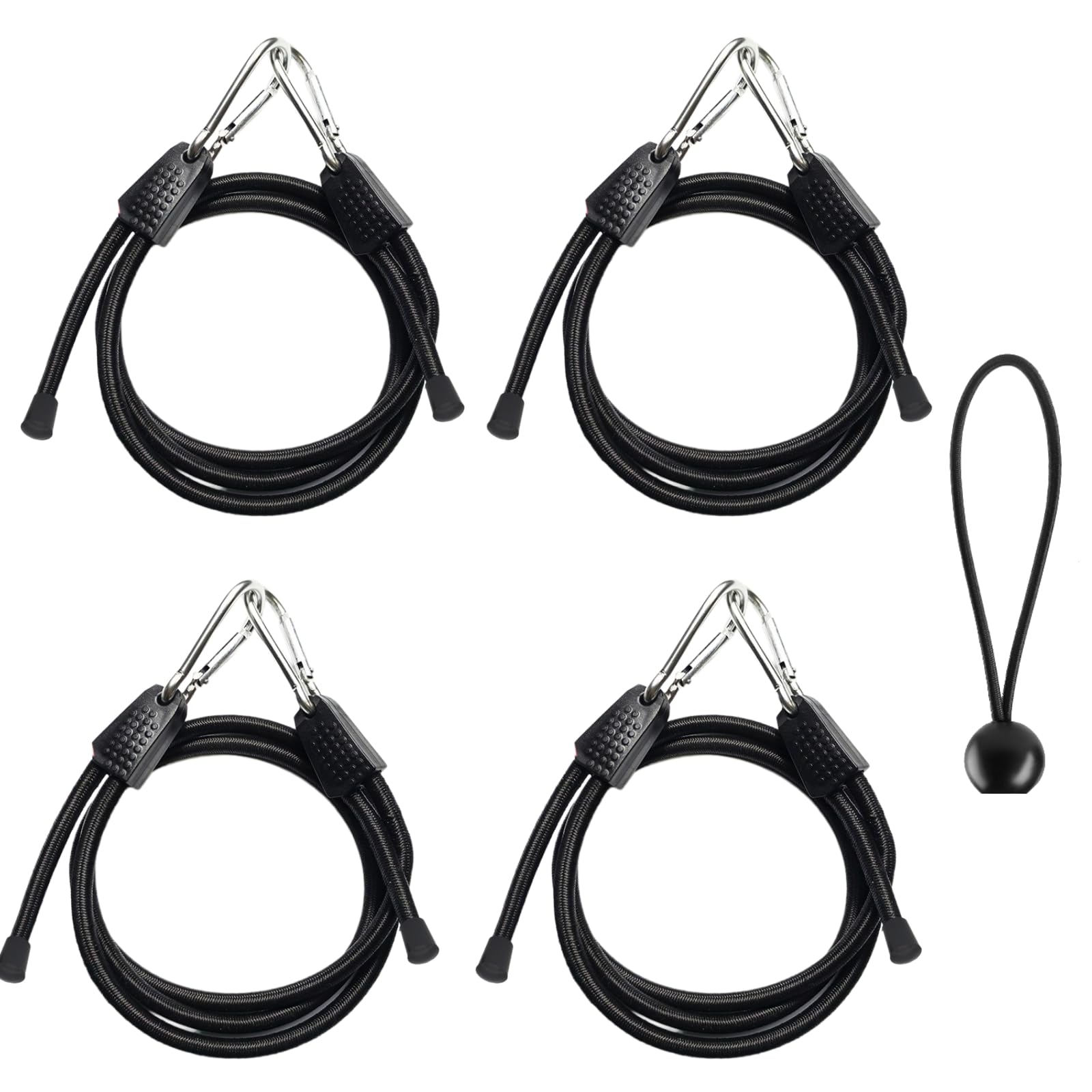 Amazon.co.jp: SevayCaptain ゴムバンド バンジーコード フック付き