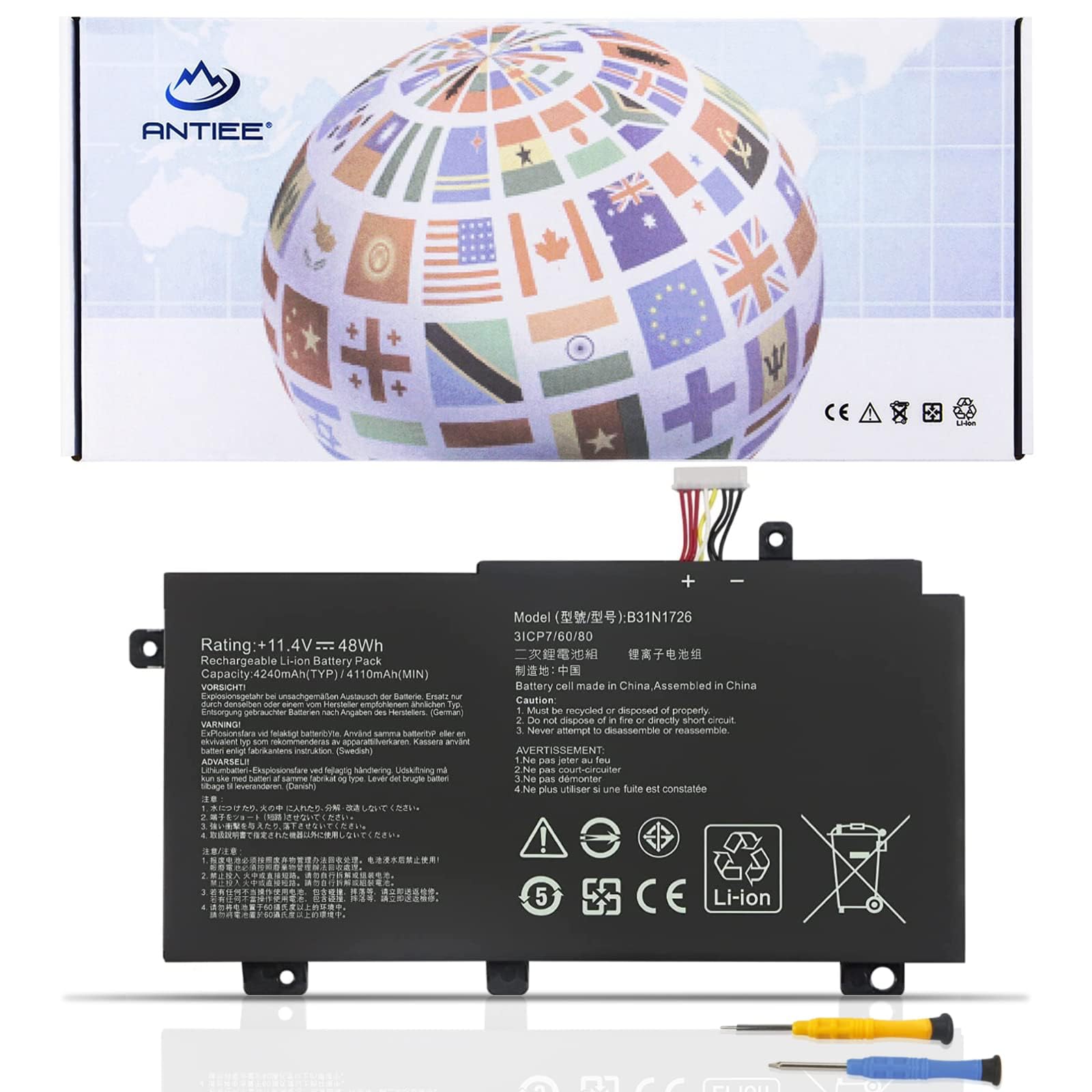 Pile CMOS BIOS Pour PC Portable ASUS TUF FX505DU - Garantie 1 An, Neuve