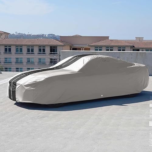 Miniatura 156 de iCarCover Funda de coche prémium para Cadillac Fleetwood 1954-1988, resistente, impermeable, para todo tipo de clima, ajuste personalizado