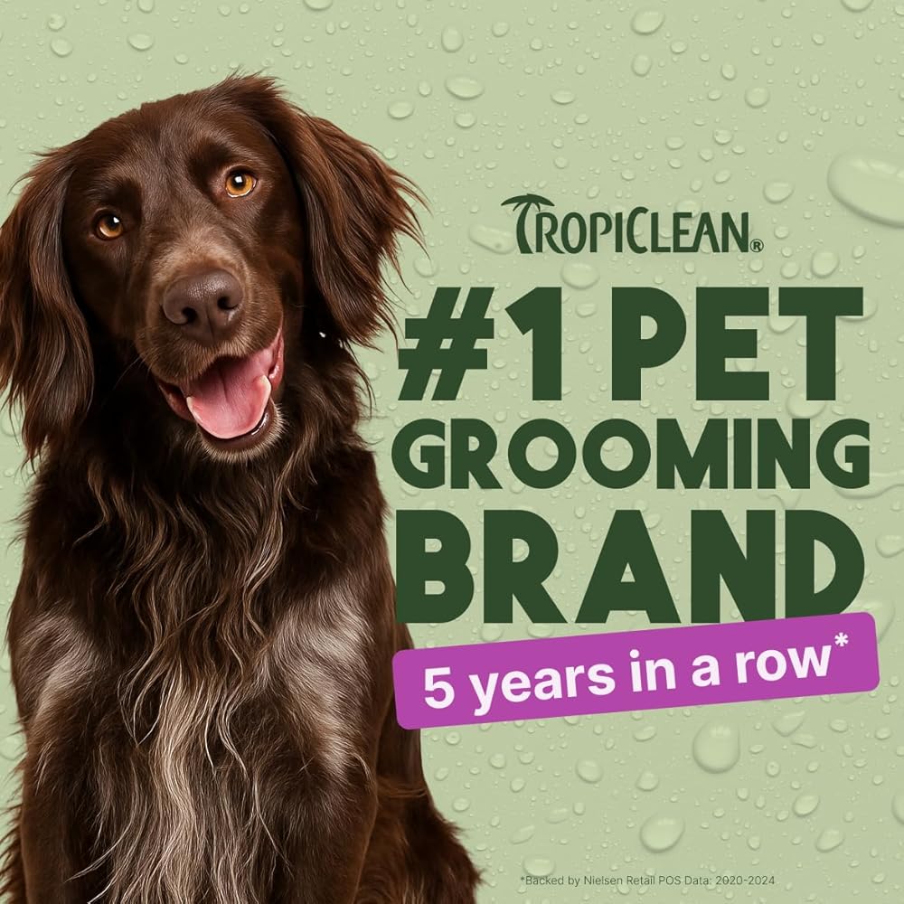 TropiClean Dog Detangler Spray for All Coat Types - 3
