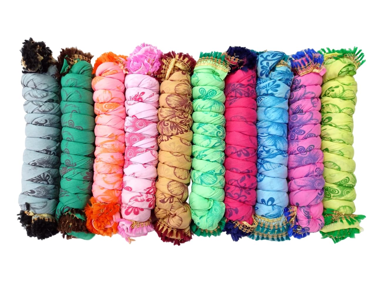 nakoda creation Cotton Blend Printed Dupatta For Women,Pack of 10_MAQSOOD PACK OF 10, Multicolor-picture-55
