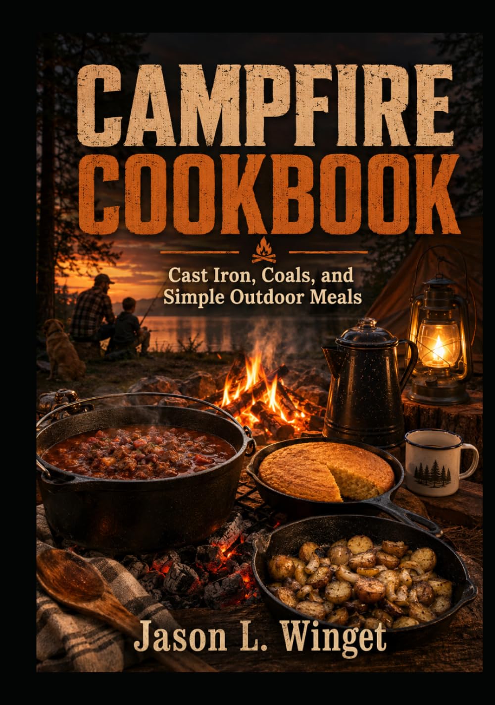 Campfire Cookbook: Cast Iron, Coals, and Simple Outdoor Meals Simple Recipes, Open Flames, and Backwoods Flavor