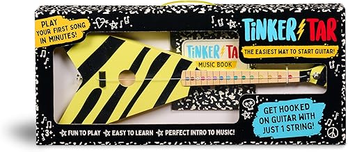 Miniatura 7 de Guitarra Rockstar - La forma más fácil de comenzar y aprender guitarra - 1 instrumento de juguete de cuerda para niños introducción perfecta a la