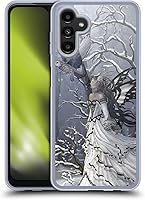 Vista 13 de Head Case Designs Funda de gel suave con licencia oficial de Nene Thomas Gothic Fairy in Forest Winter Has Begun, compatible con Samsung Galaxy A13