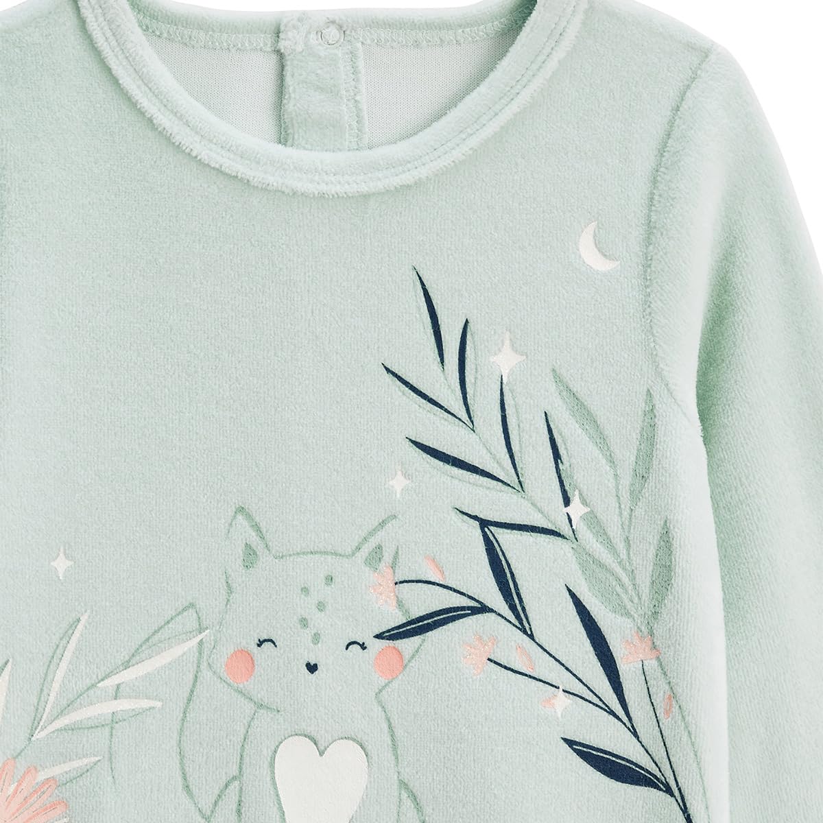Petit Béguin - Lot de 2 Pyjamas bébé en Velours Dina