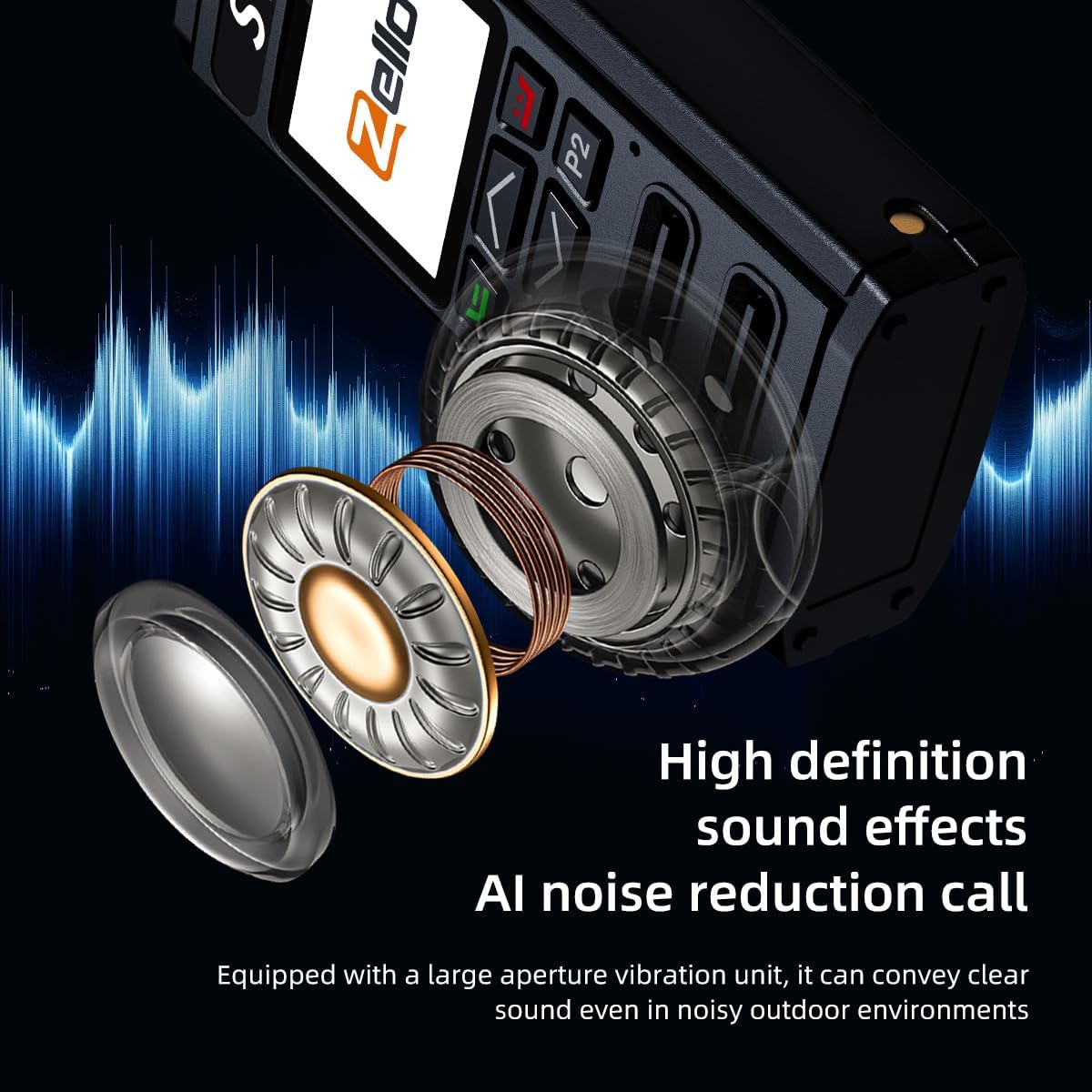 SHJ H28Y Walkie Talkie with high definition sound