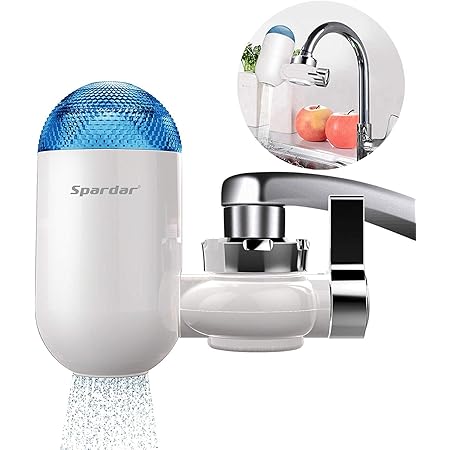 Amazon Spardar 蛇口直結型浄水器 5層浄水技術 日本語マニュアル Spardar ホーム キッチン