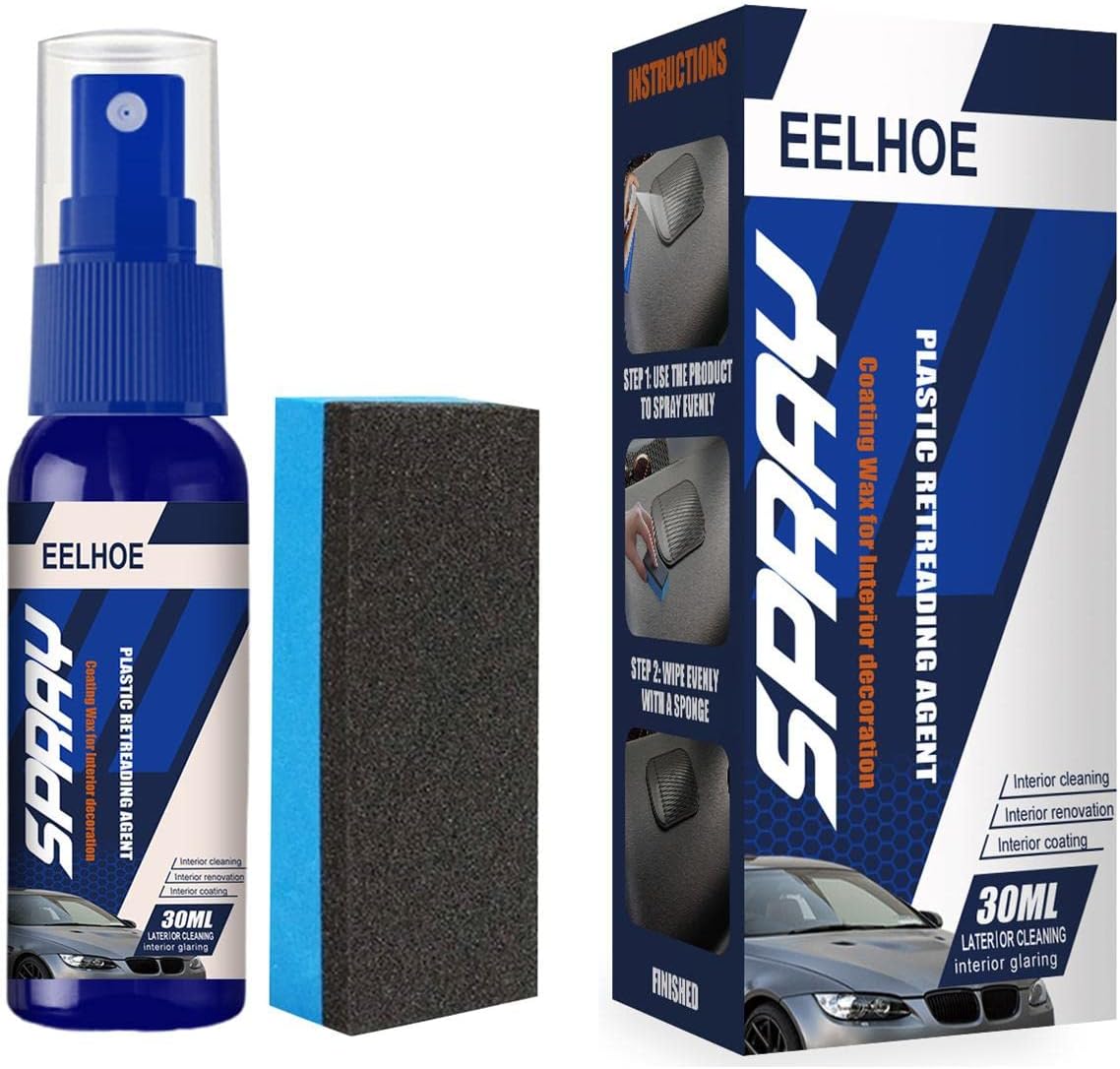 スポンジ付き30 100mlカーワックスポリッシュ 車用の傷防止セラミックコーティング 長期的な保護のための霧のない疎水性ポリッシュナノコーティング剤 Ertg