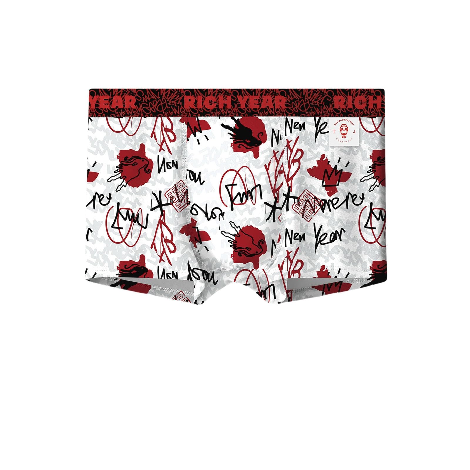 Calzoncillos bóxer para hombre en pack de 3 piezas de algodón puro talla XXXL