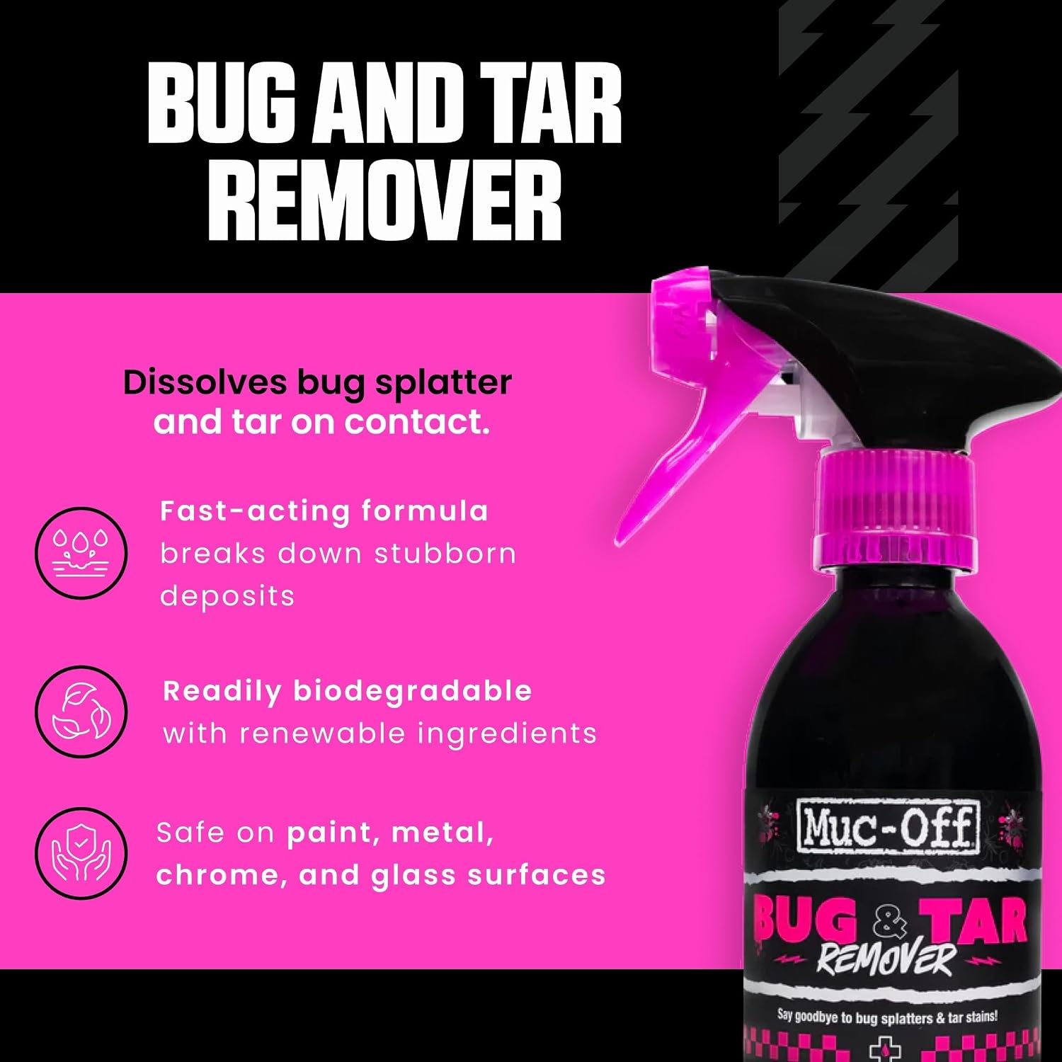 Muc-Off Bug & Tar Remover, Cleaner, 250ml