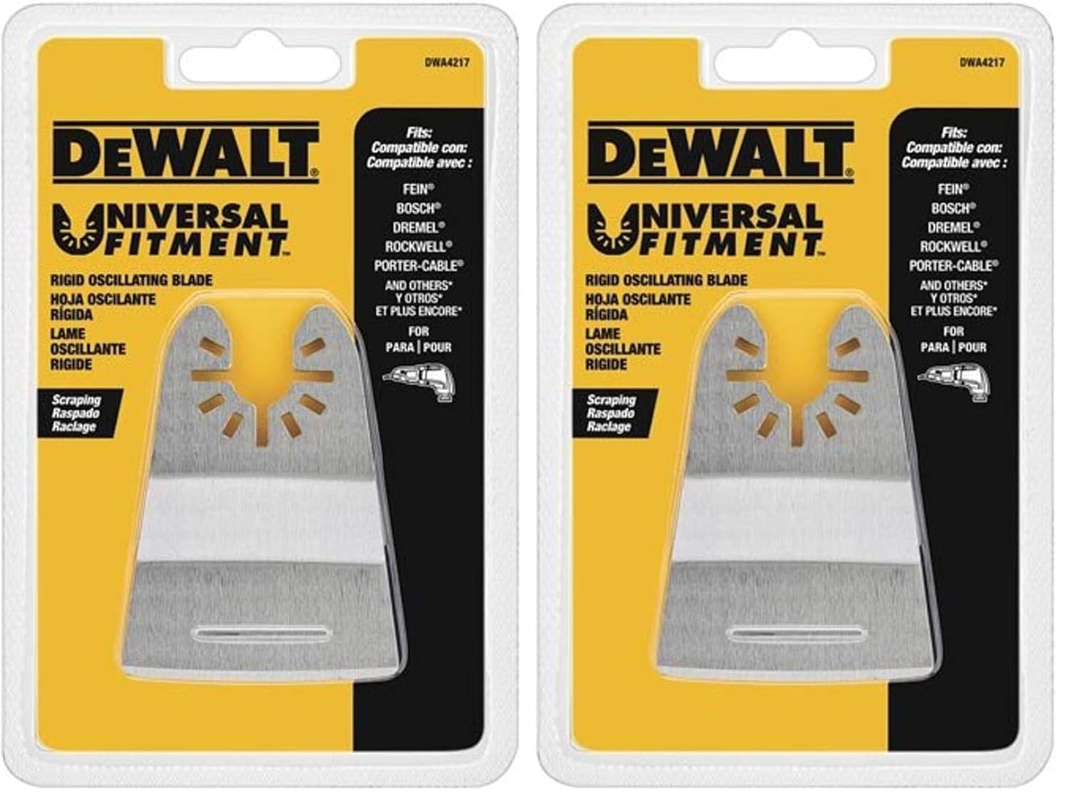 DEWALT Dwa4217 Oscillating Rigid Scraper Blade